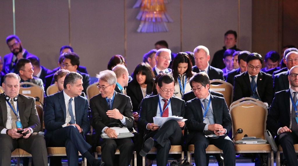 심보균 차관, '디지털 카자흐스탄' 보고대회에 참석