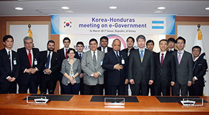 Korea-Honduras meeting on e-Government
