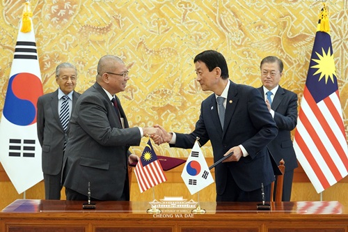 Korea-Malaysia signed MOU on digital government