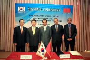 Korea-Morocco MOU on Cooperation in the Area of Information...