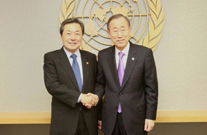 Minister Maeng meets with UN Secretary-General