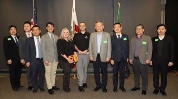 Minister Lee Sang-min, visiting Sonoma County REDCOM Dispatch Center