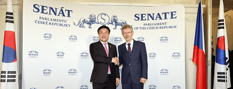 윤호중 장관 체코 행정수반 신임 총리 면담, AI 정부·원전 등 협력방안 논의