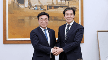 윤호중 행안부 장관, 조국혁신당 당대표 면담