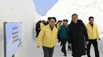 김광용 재난안전관리본부장, 대관령 눈꽃축제장 현장 점검