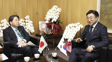 Minister Yun Ho-jung of the Ministry of Interior and Safety Meets with Japan's Ministers for Internal Affairs & Communications, Digital Transformation, and Disaster Managment
