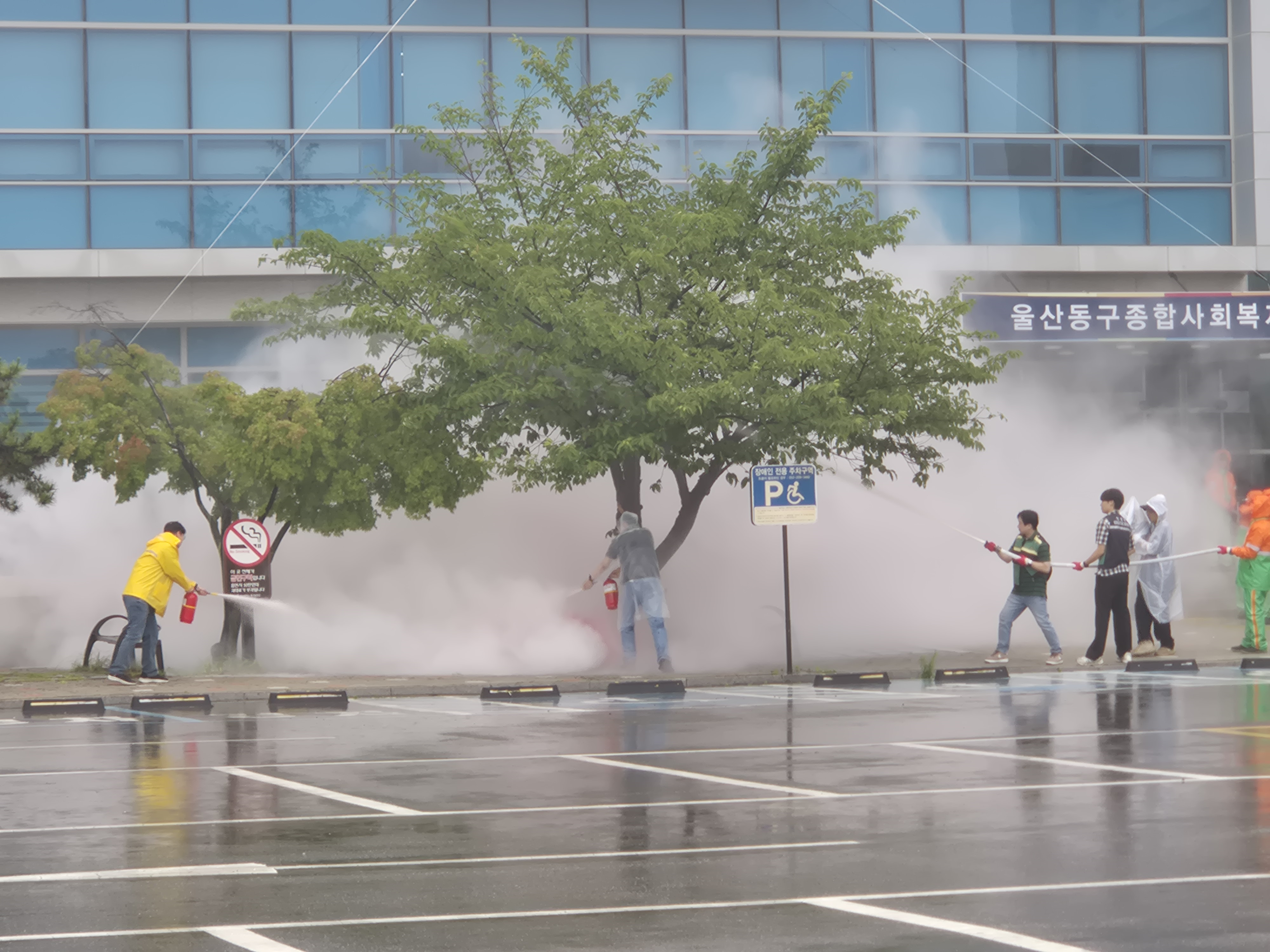 대량전사상자 처리 절차훈련
