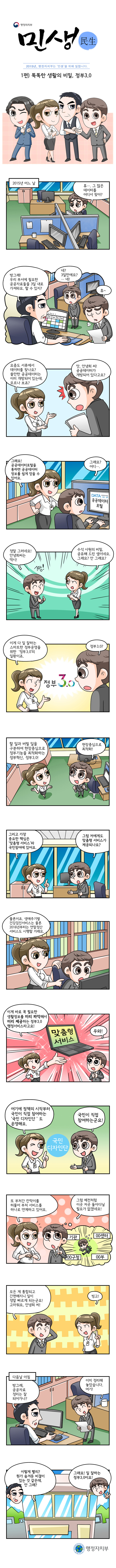 똑똑한 생활의 비밀, 정부3.0